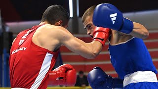 Ruslan Abdullaev UZB vs Aleksej Sendrik SRB World Olympic Qualifiers 2024 QFs 63kg [upl. by Otrebliw198]