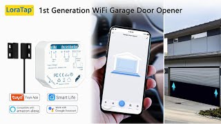 LoraTap 1st Generation WiFi Garage Door Opener Installation Method GDC100W [upl. by Caras]