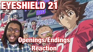 Eyeshield 21 OpeningsEndings Reaction [upl. by Justen]