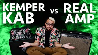 Kemper Kab Vs Real Amp [upl. by Iaras678]