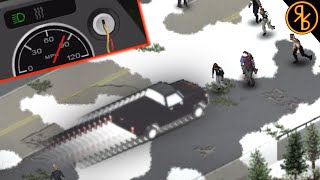 Drag Racing Track Scavenging  PROJECT ZOMBOID GAMEPLAY [upl. by Enenaej]