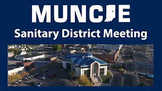 Muncie Sanitary District Meeting November 13th 2024 [upl. by Atteval818]