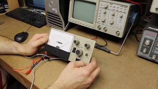 Heathkit IT 18 Transistor Checker Teardown and Testing [upl. by Ashbaugh]