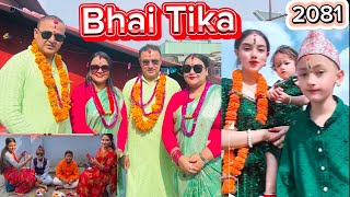 Bhai tika 2081  Tihar [upl. by Scrope]