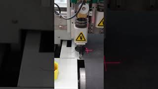 Composite sound insulation board cutting with a CNC Cutting Machine [upl. by Scoville]