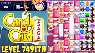 Level 7491th Candy Crush Saga Live Streaming On YouTube By Sankat Mochan Vlogs [upl. by Atiugram]