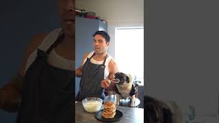 Carrot Cake Pancakes with Cream Cheese Icing Using the BlendJet [upl. by Enivid122]