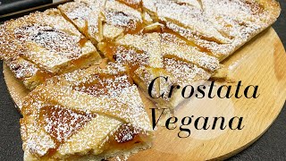 Crostata Vegana allAlbicocca Senza Uova e Senza Latte con Frolla Perfetta non si Sbriciola [upl. by Drawoh]