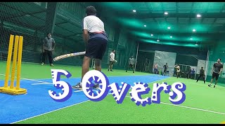 Indoor Cricket Frenzy Intense 5Over Match [upl. by Bamberger]