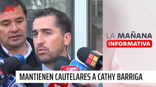 Mantienen cautelares a Cathy Barriga quotHay personas que necesitan hacer daño para estar en el poderquot [upl. by Idoj]