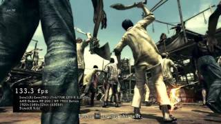 Resident Evil 5 Benchmark  1920x1080  High Quality  8xAA  i7 4770K  AMD HD 7970 [upl. by Boutis]