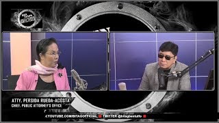 Ben Tulfo UNFILTERED  Atty Persida Acosta [upl. by Eniksre]