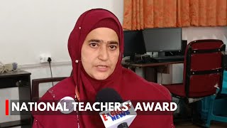 Srinagar Dr Urfana Selected For National Teachers’ Award Says Students Preferring Govt Schools [upl. by Frost]