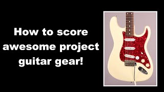 Where to find your next project guitar My secret for awesome finds [upl. by Nagap]