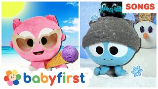 Autumn  Winter  Spring  Summer  Seasons Song w GooGoo amp GaaGaa  Baby Songs  BabyFirst TV [upl. by Pierre]