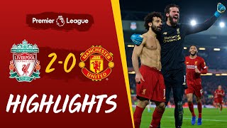 Liverpool 20 Man Utd  Van Dijk and Salah win it at Anfield  Highlights [upl. by Gurias]