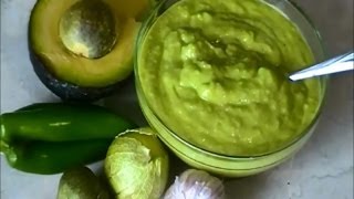 Salsa de aguacate con tomatesRecetasdeLuzMa [upl. by Adnaerb]