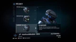 Halo Reach all armor [upl. by Cutler67]