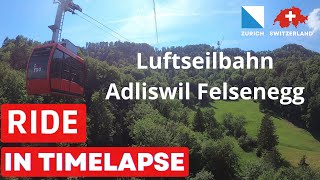 Luftseilbahn LAF Adliswil  Felsenegg Stallikon Switzerland [upl. by Sadnalor79]