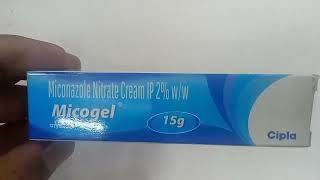 Micogel Cream  Miconazole Nitrate Cream  Micogel Cream Uses Side effects Benefit Review Hindi [upl. by Dougy]