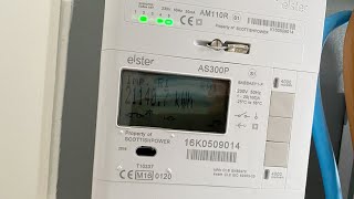 How to read Elster AS300P AM110R electricity meter [upl. by Bayard]