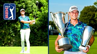 Viktor Hovland’s comefrombehind win  2023 BMW Championship  FULL final round [upl. by Lednam877]