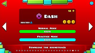 quotDashquot 100 All Coins  Geometry Dash 22 [upl. by Decato]