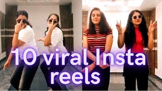 10 viral fun dance reels  Top 10 viral instagram reels  10 trending dance reels dancevideos [upl. by Revned]