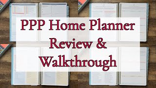 PASSIONATE PENNY PINCHER HOME PLANNER REVIEW amp WALKTHROUGH [upl. by Rebmaed]