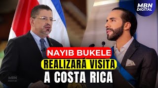 Presidente de Costa Rica Brinda Detalles sobre la Visita del Presidente Nayib Bukele [upl. by Virginie967]