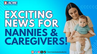 Exciting News for Nannies amp Caregivers [upl. by Salangia]