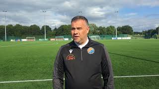 Route One Rovers 02 GFC First  Craig Nolan Post Match Reaction [upl. by Cyna486]