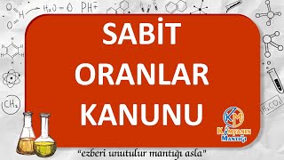 Sabit Oranlar Kanunu  KİMYASAL KANUNLAR 2  AYT  10 SINIF [upl. by Lam533]