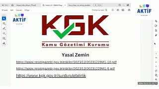 Sürdürülebilirlik Denetçiliği Sınavı Hazırlık Eğitimleri Ders Videoları [upl. by Caddaric947]