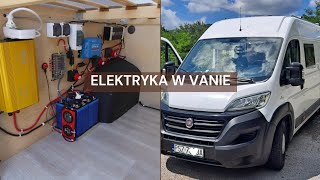 Elektryka w vanie  Budowa kampera30 [upl. by Ednargel]