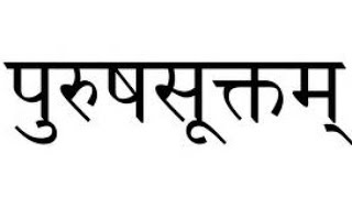 Purushasukta Purusha Sukta recitation  Vedanta Germany [upl. by Assenat]