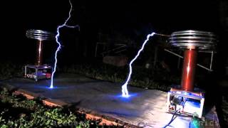 Pachelbel  Canon in D Major on Singing Tesla Coils [upl. by Ayimat]