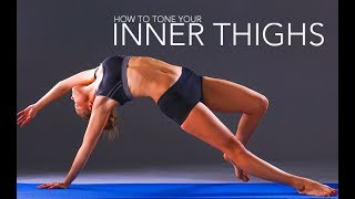 How To Tone The Inner Thighs BEST INNER THIGH WORKOUT [upl. by Farman992]