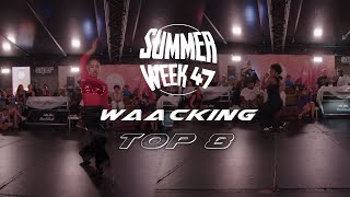 MEME VS KEVIN MANUKA  WAACKING TOP 8  SUMMER WEEK´47 [upl. by Pozzy]