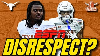 ESPN Disrespects Texas Running Backs  Longhorn Football  Cedric Baxter  Jaydon Blue Talkin Ball [upl. by Nonrev]