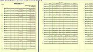 Dark Horse Katy Perry Marching Band Arrangement [upl. by Saraiya]