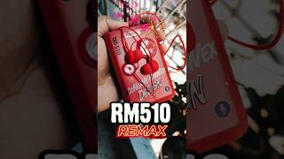 Remax RM510 Earphone  Budget Earphone Remax  রিমেক্স এয়ারফোন unboxing gadgets [upl. by Yrag]