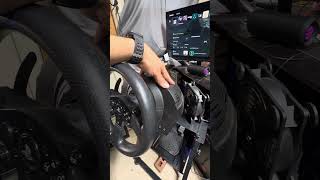 Thrustmaster calibration test You can hear the belts gt7 automobile granturismo7 racing [upl. by Tnecillim]