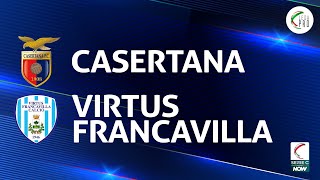 Casertana  Virtus Francavilla 20  Gli Highlights [upl. by Adnolor734]