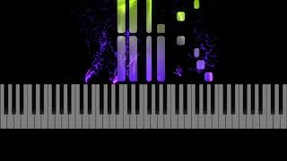 Coldplay quotColoraturaquot Piano Sheet Music Synthesia Preview  D Major [upl. by Ymled]