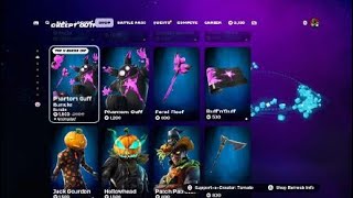 PHANTON GUFF BUNDLE FORTNITE STYLE  1800 VBUCKS FORTNITE CHAPTER 5 SEASON 4 [upl. by Parrish]