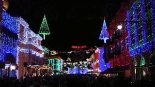 Disneys Osborne Lights Christmas EveSarajevo in HD [upl. by Ynneg]