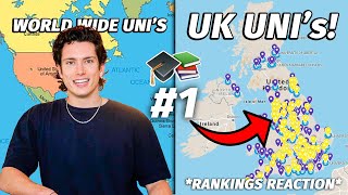 Reacting to the BEST Universities In the World VS TOP UK Universities 2023 [upl. by Anelra]