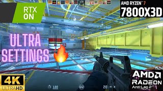 Counter Strike 2 CS2 NUKE 2024 ANTILAG 20 RTX ON 4K RYZEN 7 7800X3D ULTRA SETTINGS 🔥 [upl. by Ahsetan]