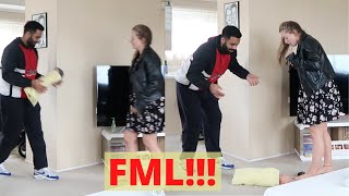 I DROPPED OUR BABY PRANK ON MY WIFE SHE MAD [upl. by Toombs]